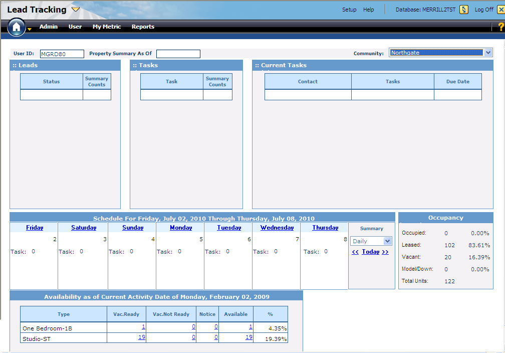 Lead Tracking Application